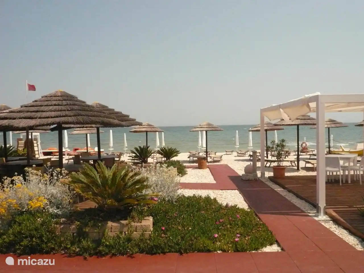 Het strand van Marotta.