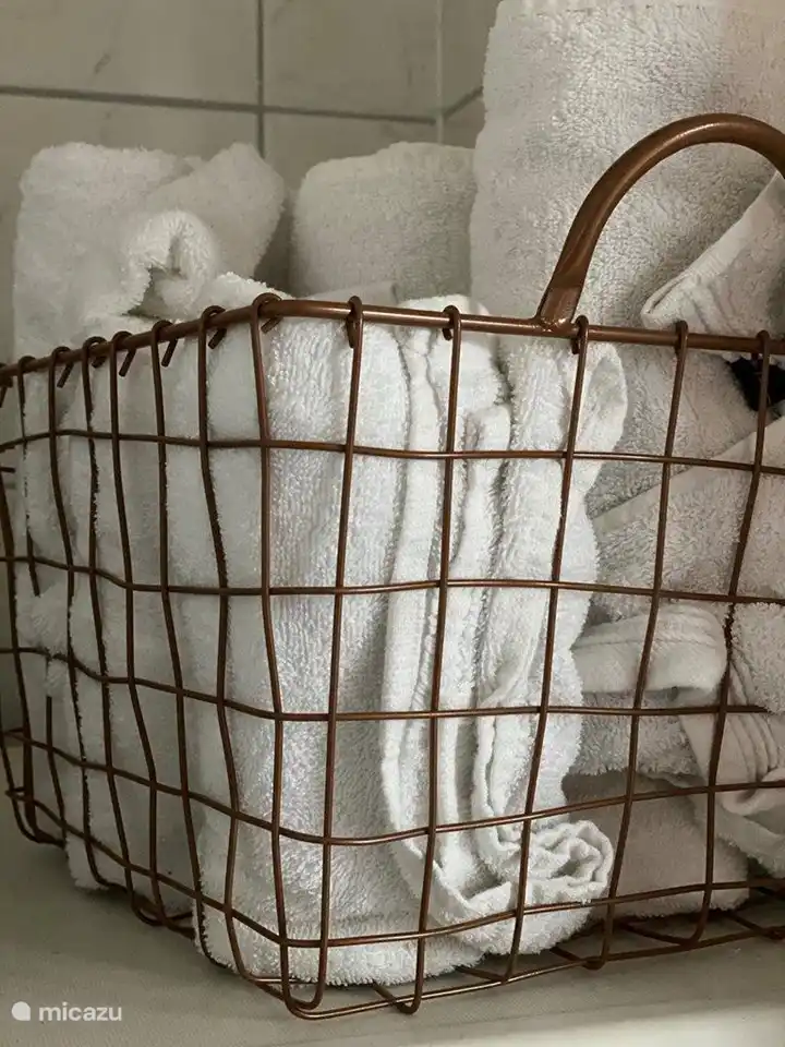 Inclusief handdoeken en washandjes!