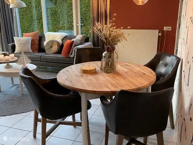 Vakantiehuis 'Rood Koper' Veluwe! huren in Nederland, Gelderland, Putten - bungalow Eettafel!