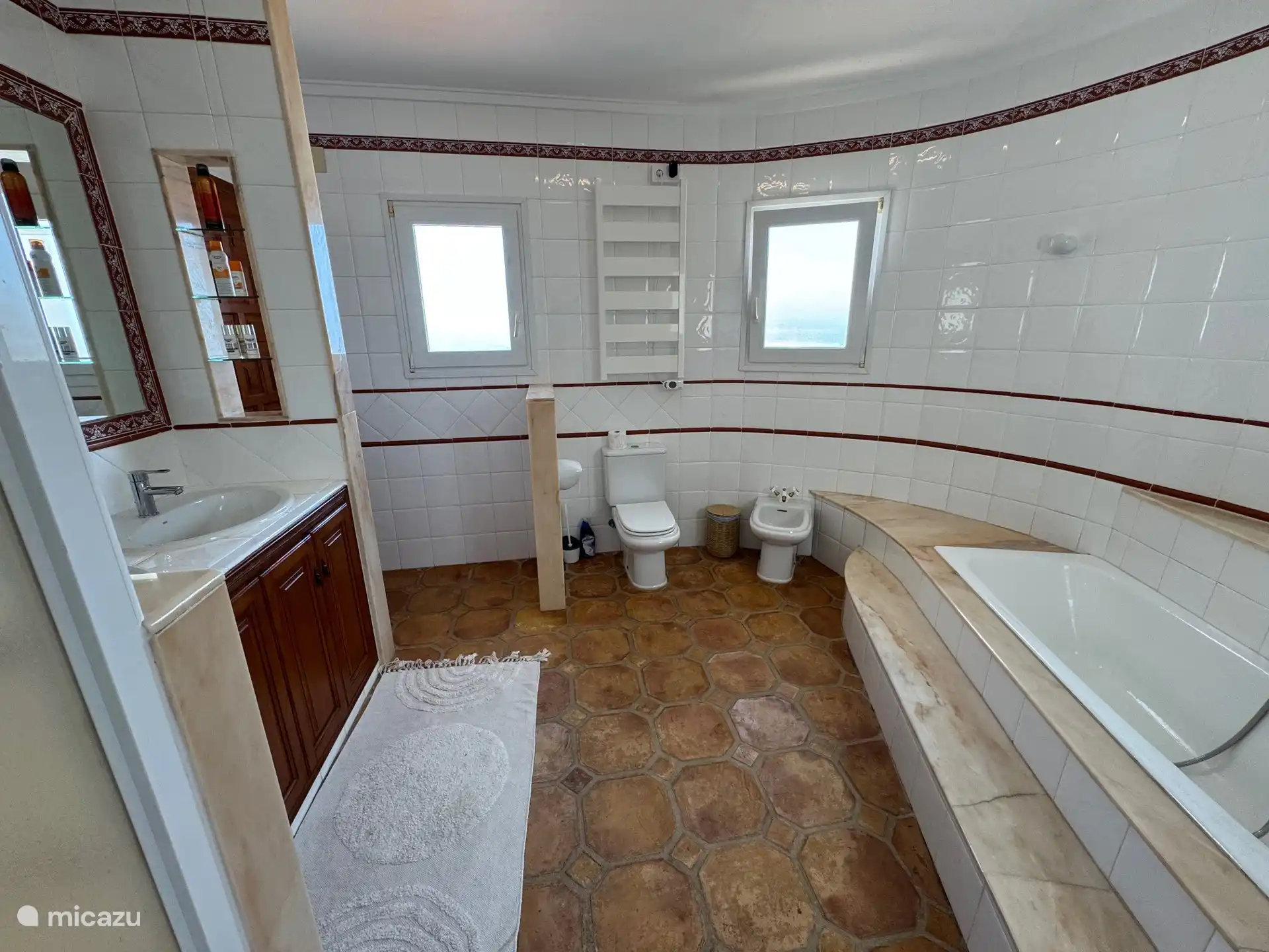 Bathroom in master bedroom