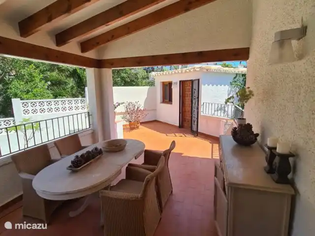 Villa Corado | Espagne, Costa Blanca, Moraira - villa Terrasse à l'étage à l'arrière