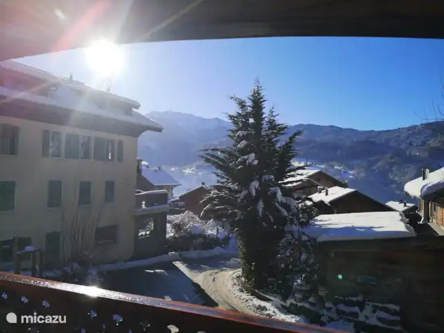 La Sittelle - été comme hiver | France, Haute-Savoie, Verchaix - chalet L’hiver, depuis la terrasse