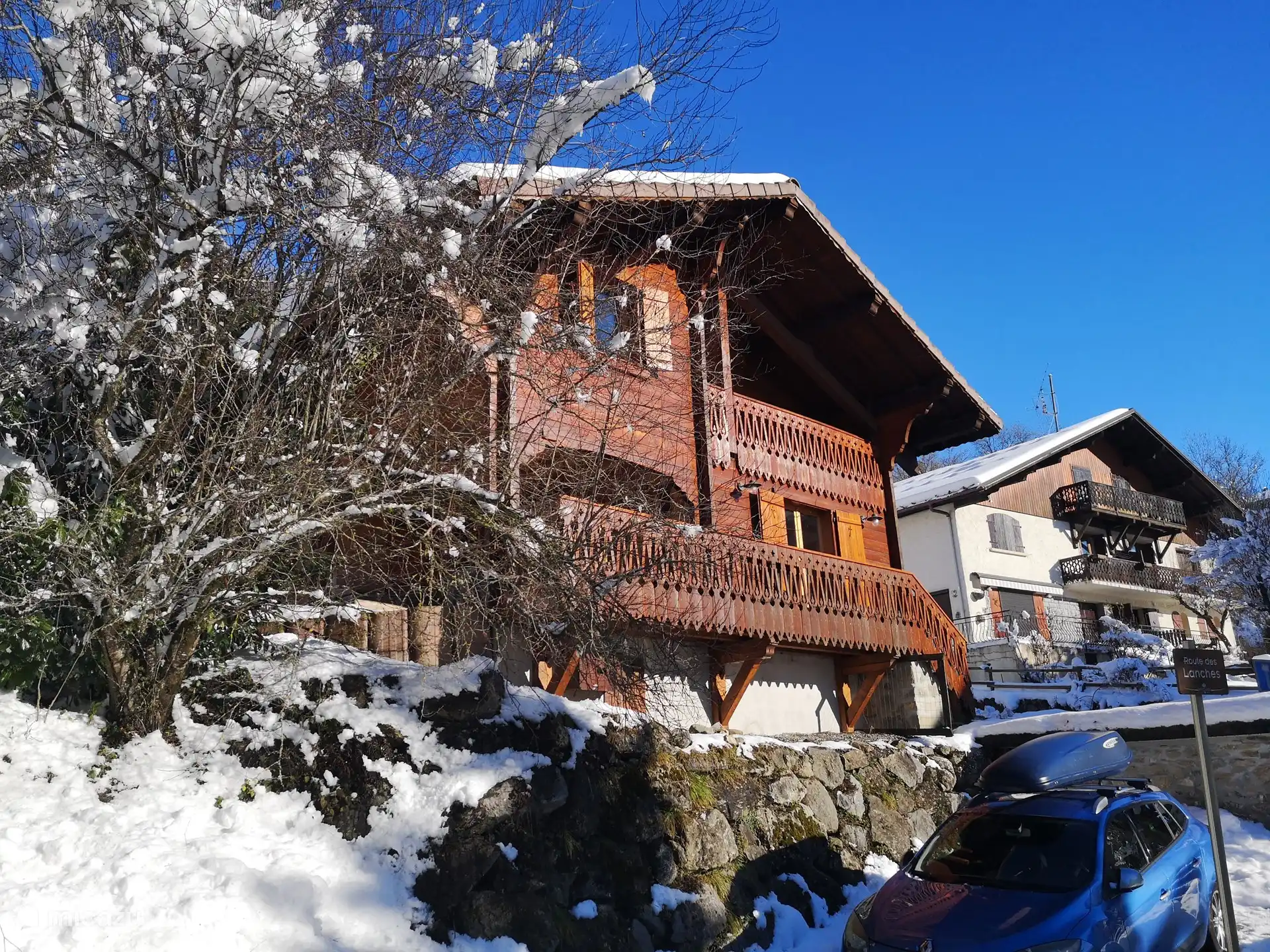 Invierno, vista frontal