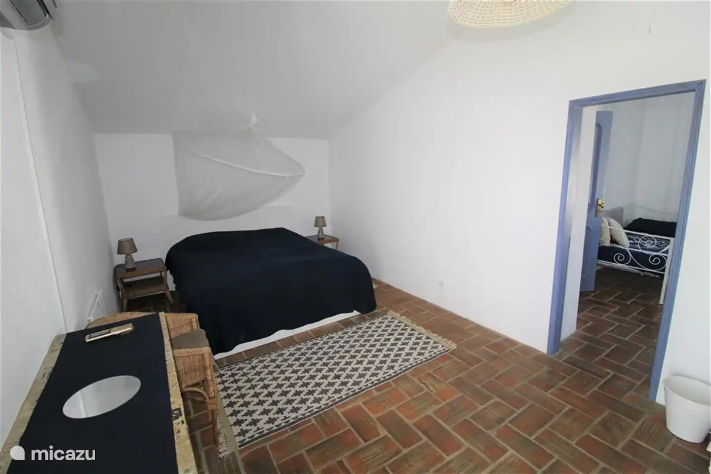 Schlafzimmer im 1. Stock mit eigenem Bad