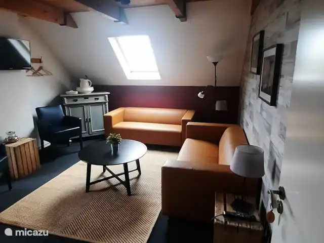 El Smousenhoek en Países Bajos, Holanda Meridional, Ouddorp - casa vacacional el acogedor salón