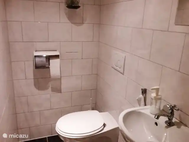 El Smousenhoek en Países Bajos, Holanda Meridional, Ouddorp - casa vacacional Baño