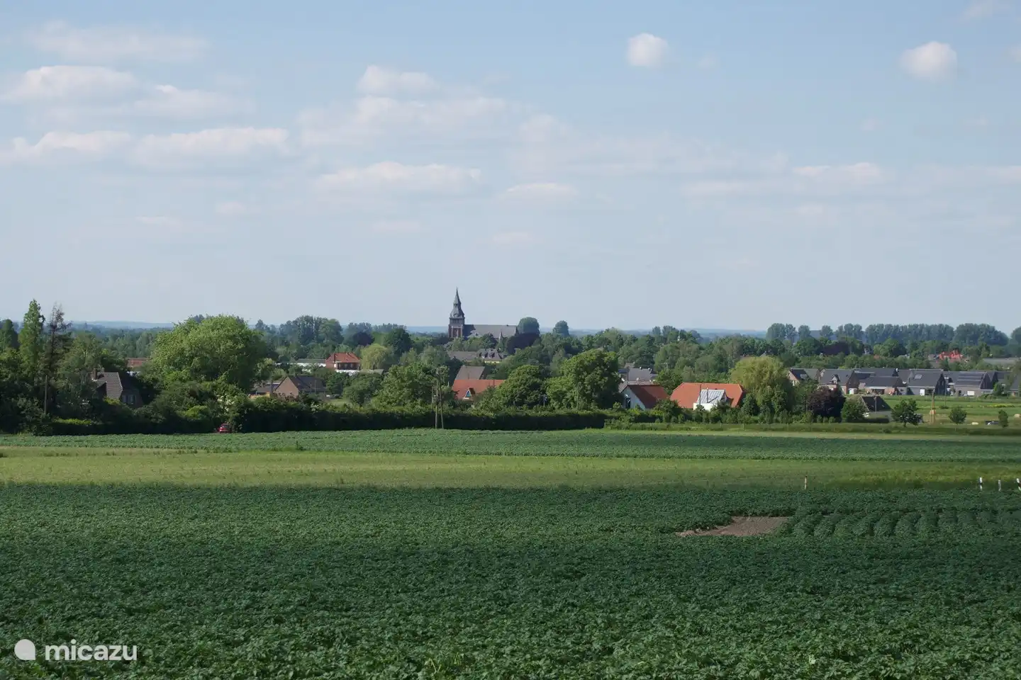 Vista de Kranenburg en Alemania.