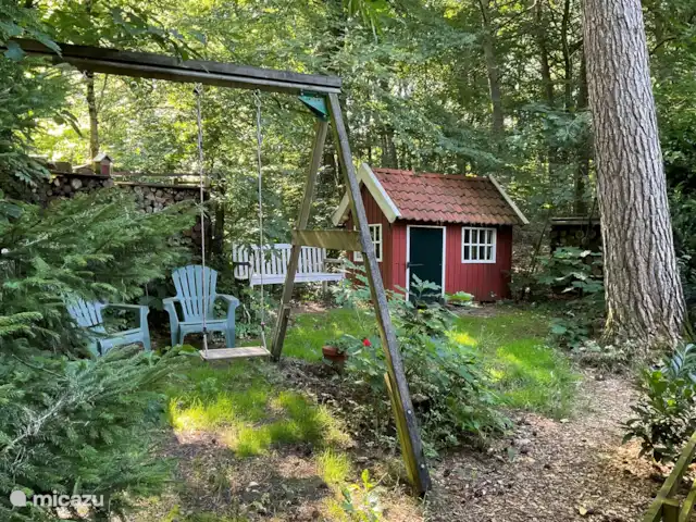 Chalet dans les bois | Pays-Bas, Gueldre, Groesbeek - chalet Derrière la maison