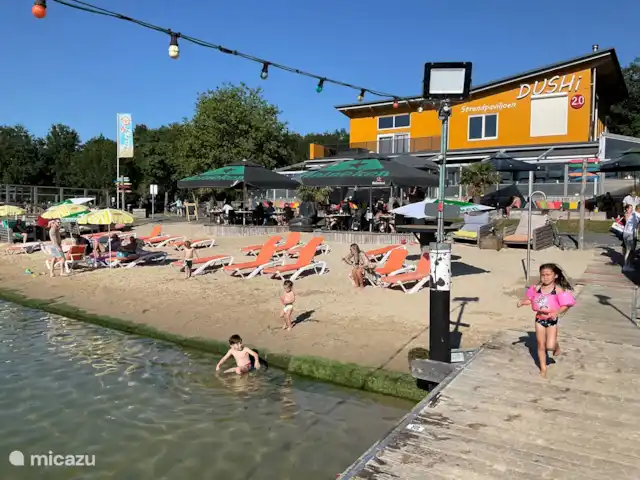 Chalet dans les bois | Pays-Bas, Gueldre, Groesbeek - chalet Pavillon de plage Mookerplas