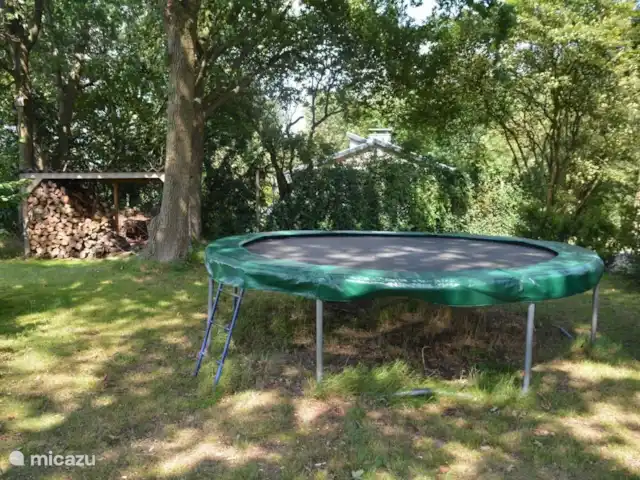 Paradis sur le Dwingelerveld | Pays-Bas, Drenthe, Ruinen - maison de vacances trampoline