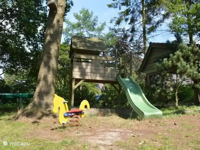 Paradis sur le Dwingelerveld | Pays-Bas, Drenthe, Ruinen - maison de vacances Assez d'équipement de jeu pour les enfants