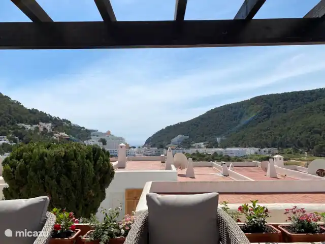 Appartement Cala Llonga 2 huren in Spanje, Ibiza, Cala Llonga - appartement Uitzicht vanaf balkon 1