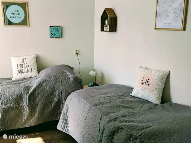 Location de Vacances Pays-Bas, Hollande du Nord, Julianadorp aan Zee, appartement - Windkracht 13 Chambre avec 2 lits simples