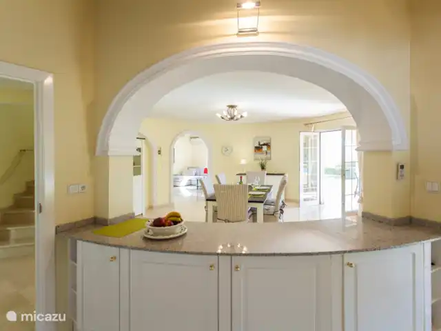 Casa Ponoig | Espagne, Costa Blanca, Polop - villa couloir vers la salle à manger