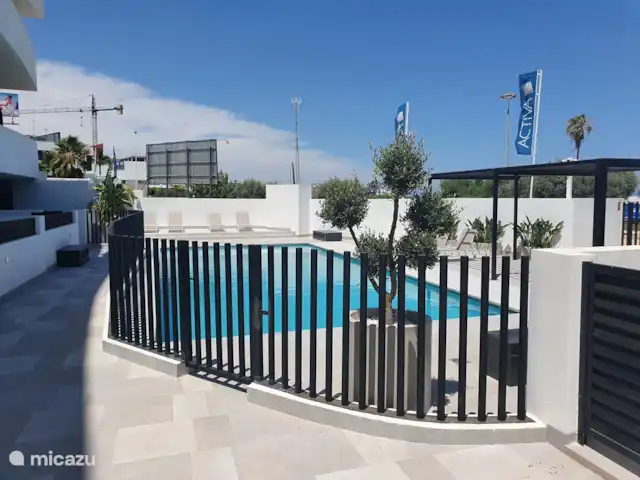 Casa Dulce Vida | Espagne, Costa Blanca, Guardamar del Segura - appartement Piscine commune avec transats et douches extérieures