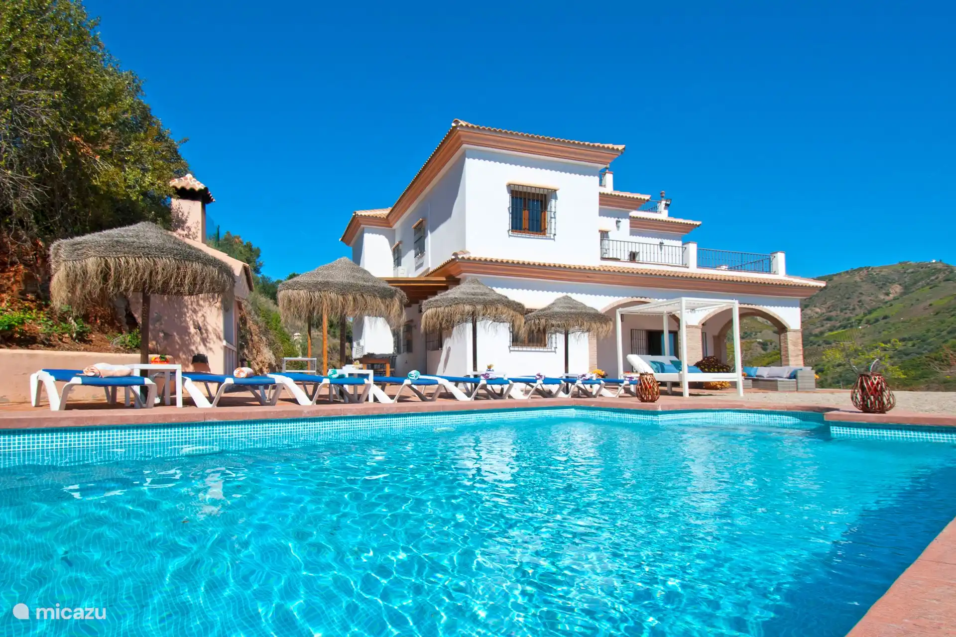Villa Las Palomeras in Spanien, Costa del Sol, Comares - villa