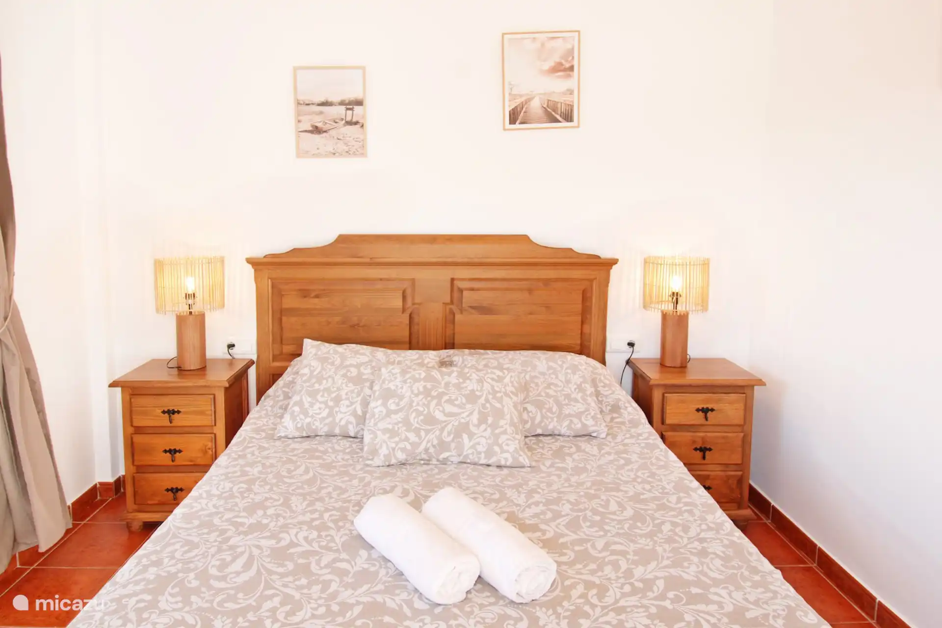 Schönes Schlafzimmer.