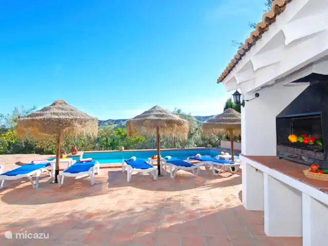 Villa Las Palomeras | Espagne, Costa del Sol, Comares - villa Espace barbecue et accès à la piscine