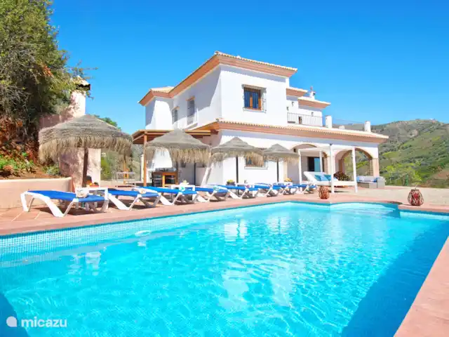 Villa Las Palomeras | Espagne, Costa del Sol, Comares - villa Belle vue depuis la piscine