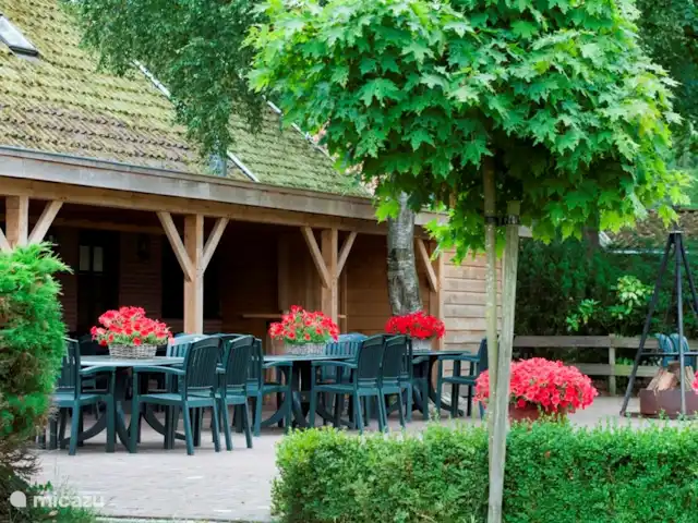 el brasero en Países Bajos, Overijssel, Losser - casa vacacional Terraza