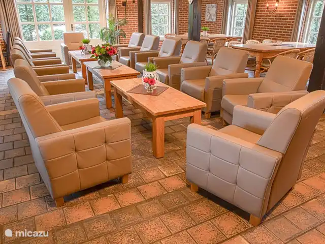 el brasero en Países Bajos, Overijssel, Losser - casa vacacional sala de estar