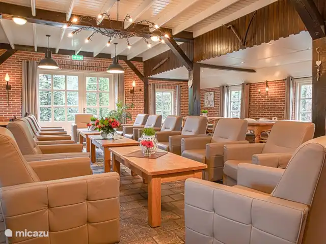 el brasero en Países Bajos, Overijssel, Losser - casa vacacional sala de estar