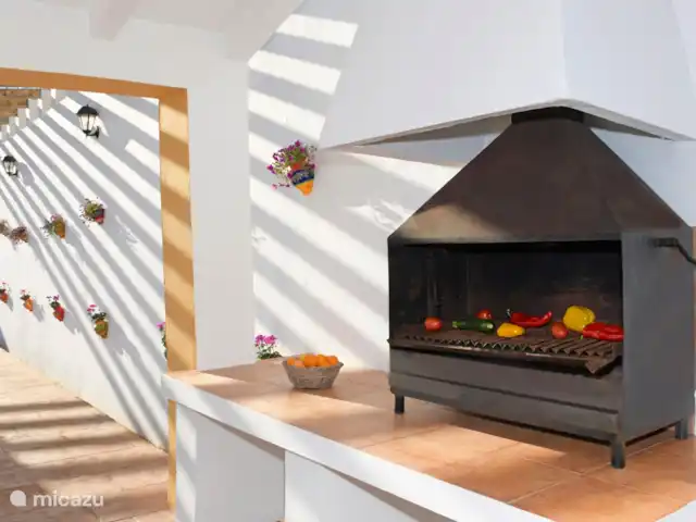 Villa José 2 en España, Costa del Sol, Comares - villa ¡Cocine ingredientes locales y frescos en la barbacoa!