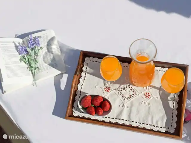Villa José 2 en España, Costa del Sol, Comares - villa Desayuno en la terraza!