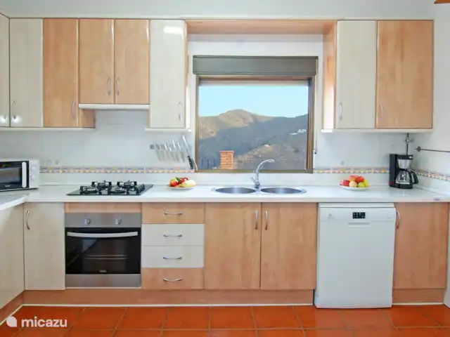 Villa José 2 en España, Costa del Sol, Comares - villa Cocina totalmente equipada.