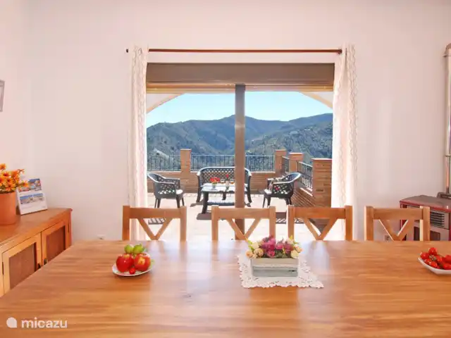 Villa José 2 en España, Costa del Sol, Comares - villa Villa José Dos con impresionantes vistas tanto dentro como fuera de la villa.