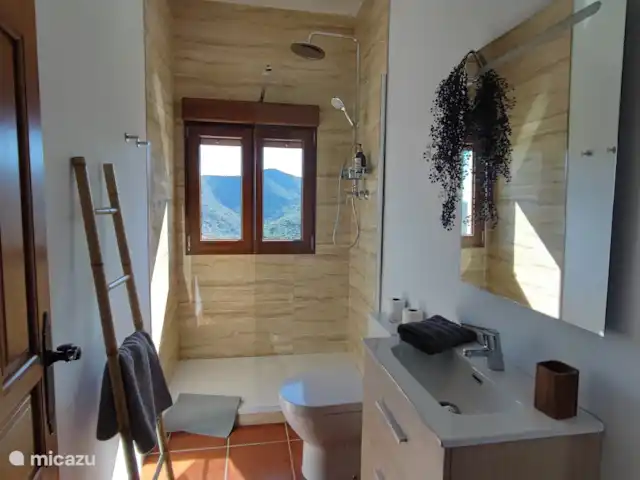 Villa José 2 en España, Costa del Sol, Comares - villa Otro baño con ducha en el apartamento.