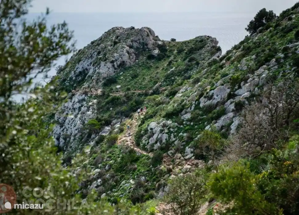 Montée au sommet du Pinon de Ifach