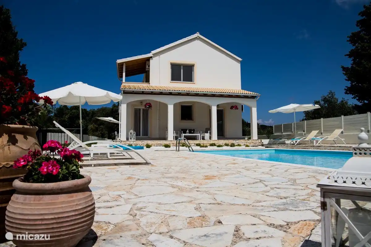 Villa Fedrita en Grecia, Corfú, Acharavi - Villa
