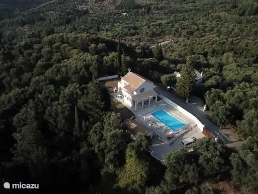 Villa Fedrita en Grecia, Corfú, Acharavi - Villa