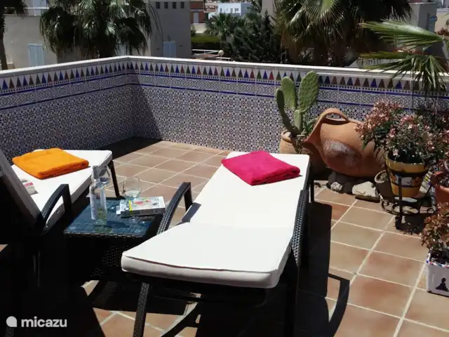 Casa Cielo Azul 100% bien-être ! | Espagne, Costa de Almeria, Vera-Plage - maison de vacances terrasse ouest