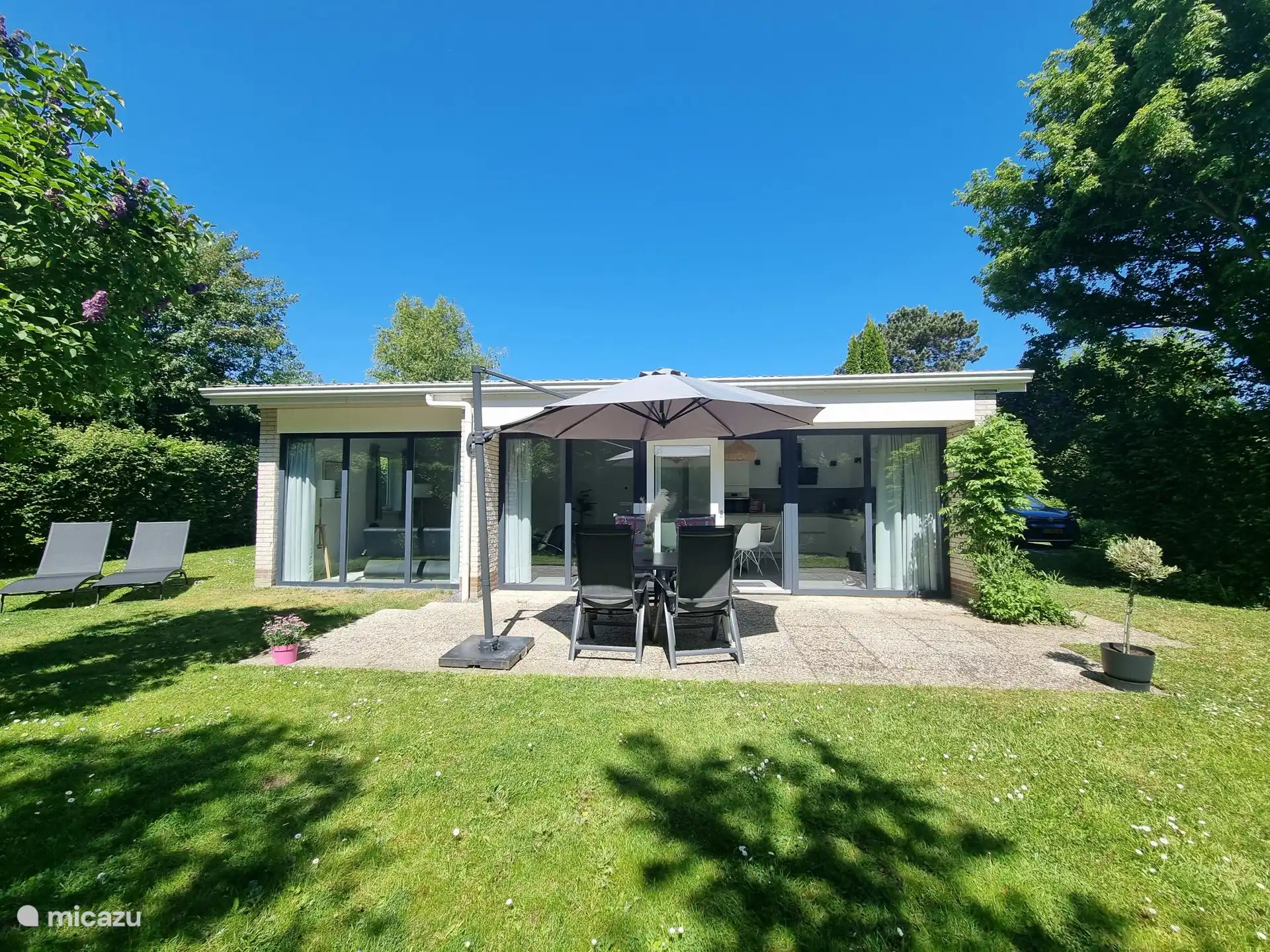 Ruiterplaat Bungalow mit Privatsphäre in Niederlande, Zeeland, Kamperland - ferienhaus