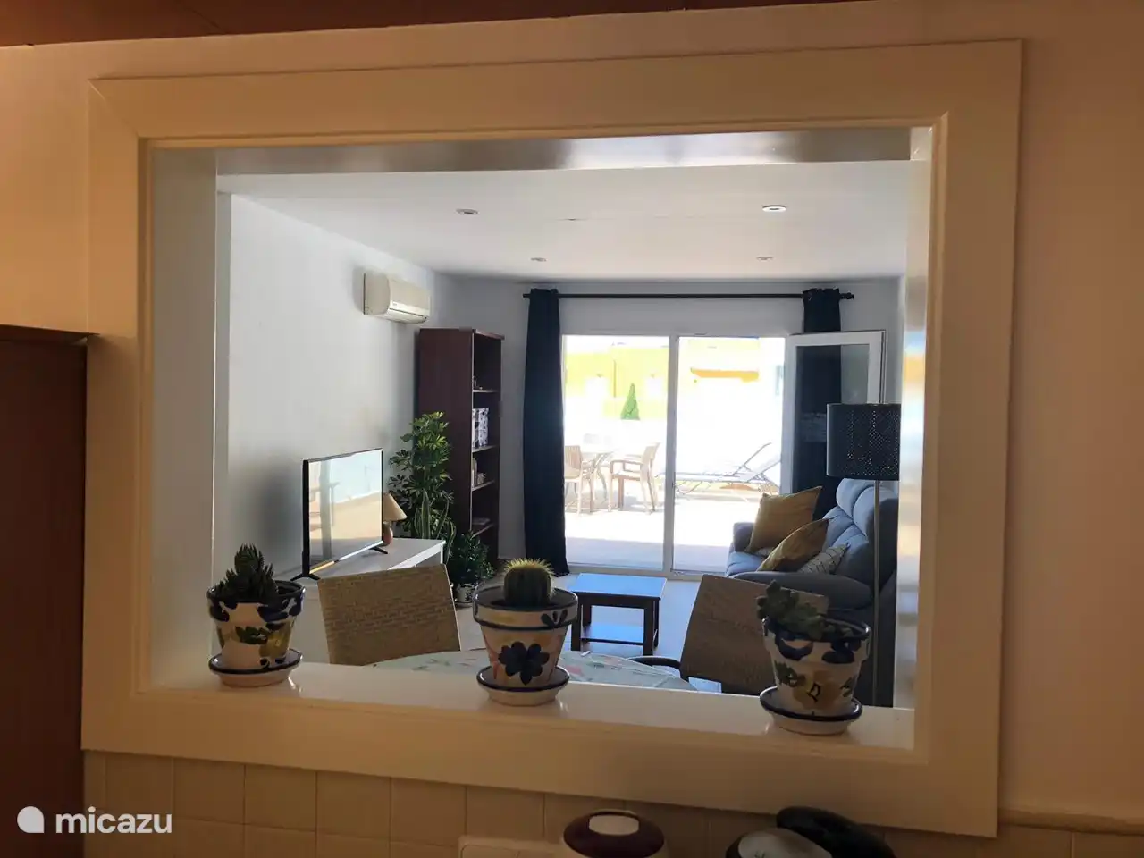 Blick aus der Küche