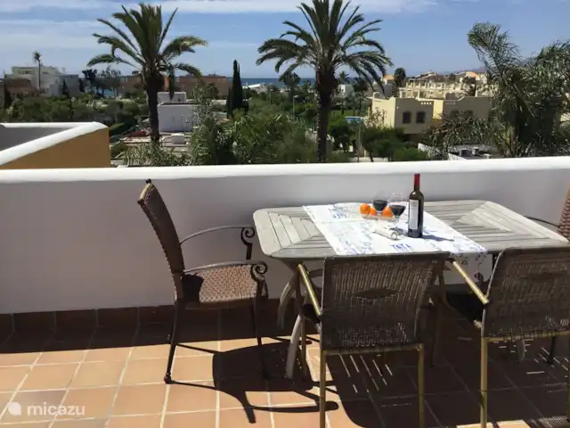 Veratense Penthouse 100% bien-être ! | Espagne, Costa de Almeria, Vera-Plage - maison de vacances terrasse avec vue