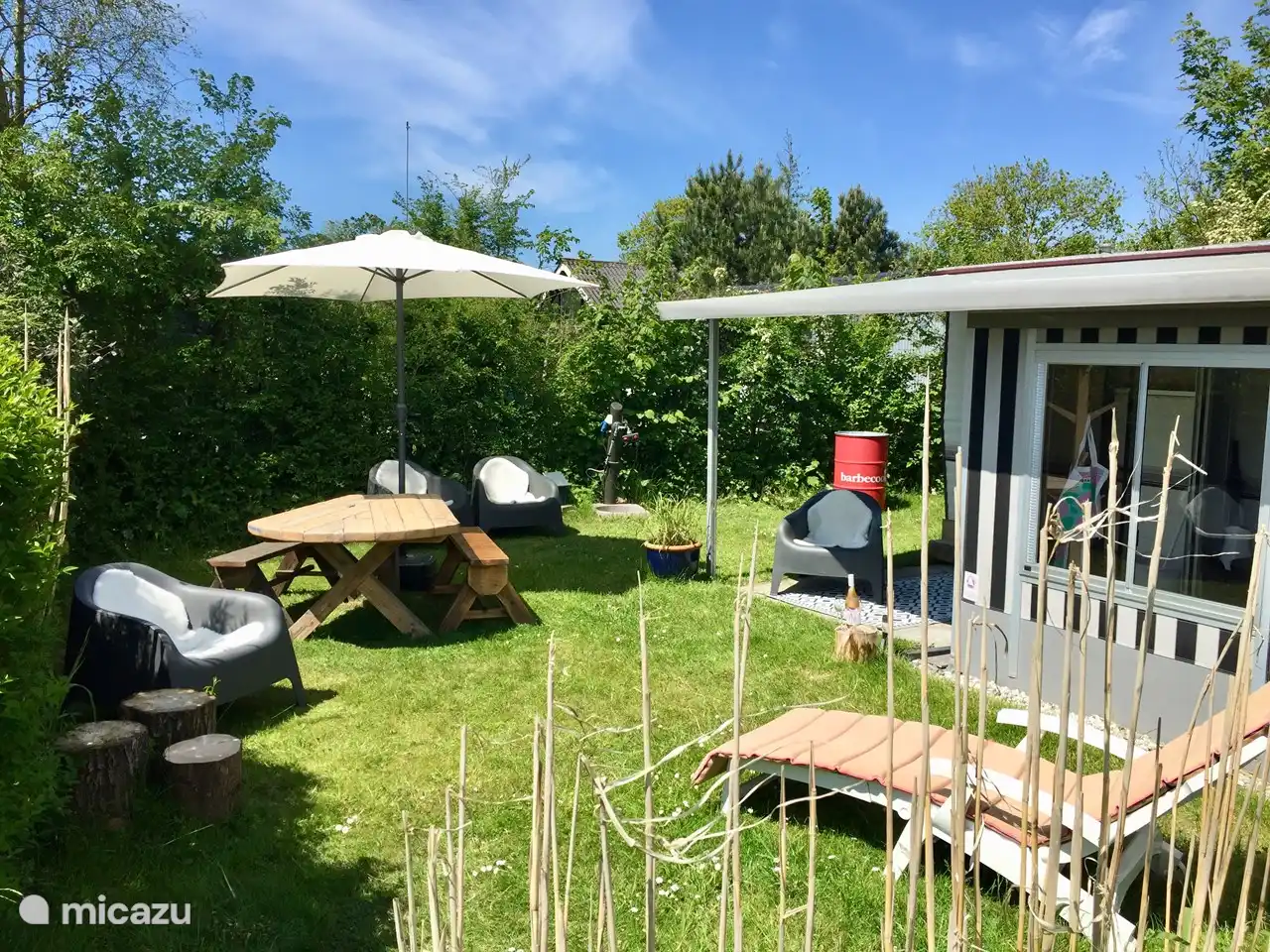 Sammie über Texel in Niederlande, Texel, De Cocksdorp - mobilheim