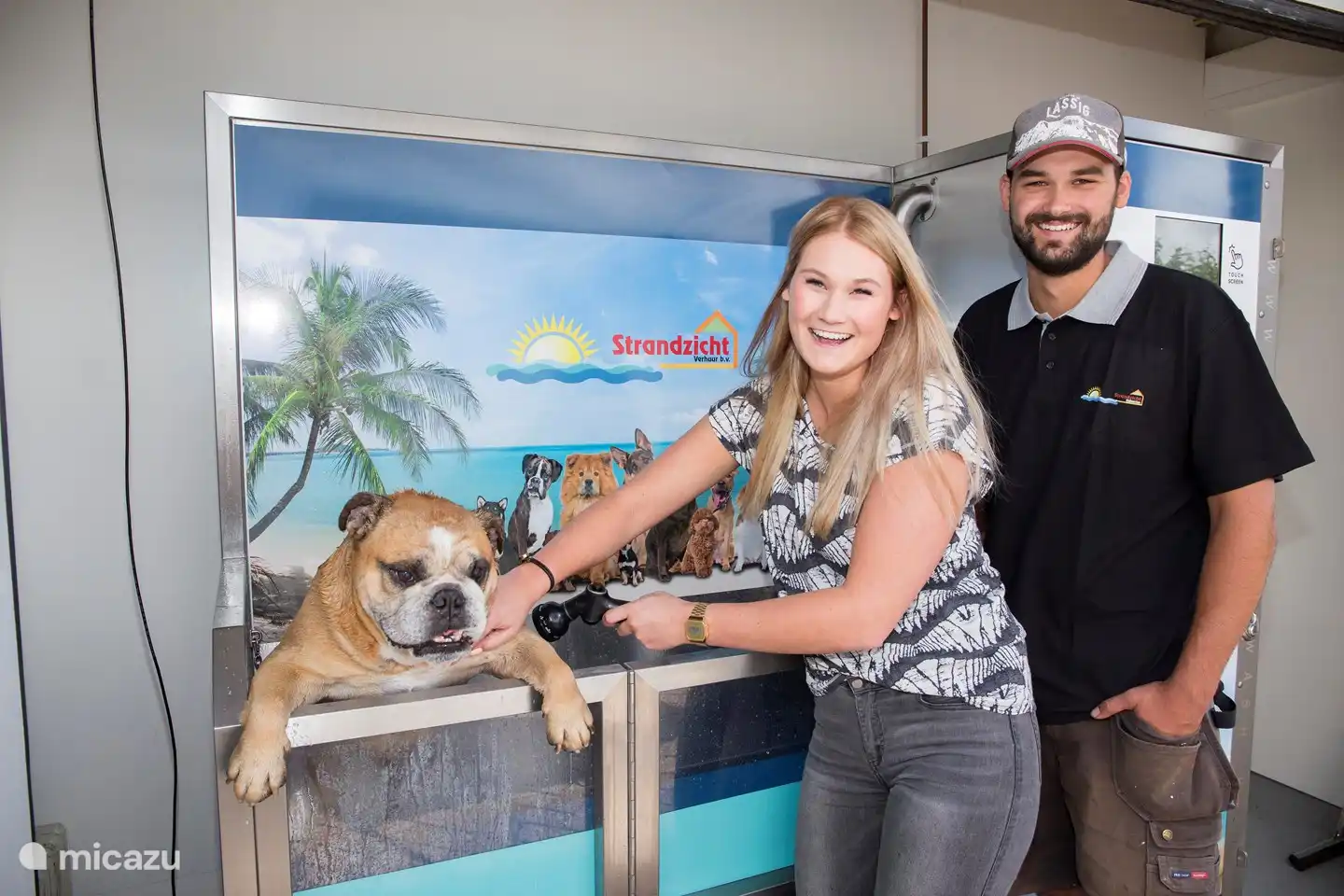 The Dog Wash at our park. Ideal after a visit to the beach, or purely for pampering.