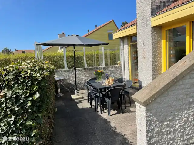 bungalow huren in Nederland, Noord-Holland, Julianadorp aan Zee – Albatros 308 Julianadorp aan Zee tuin