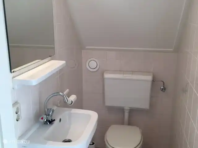 vakantiehuis huren in Nederland, Overijssel, Heeten – Salland Cottage Het toilet op de 1e verdieping.