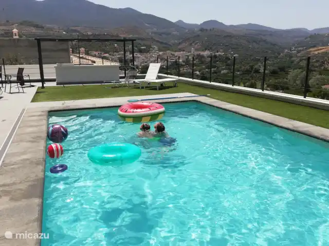 La Casa en el Valle | Espagne, Andalousie, Melegis - villa Piscine avec vue sur le village de Restabal