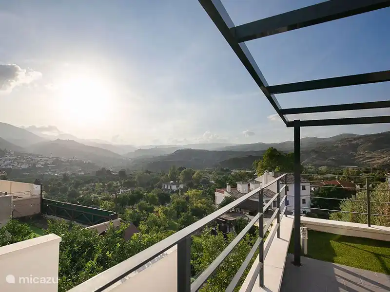 vista desde el jardin