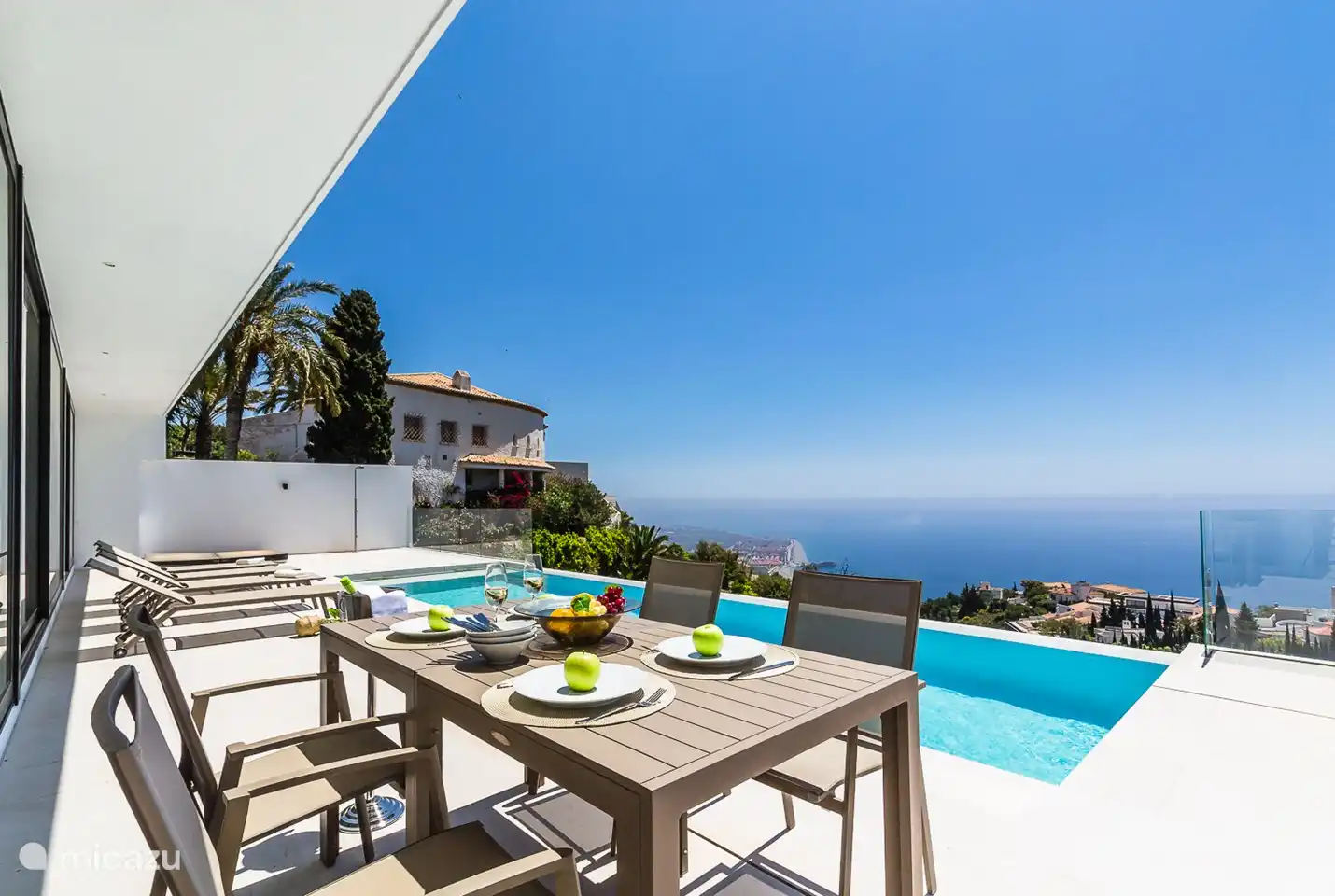 Breakfast with a fantastic view