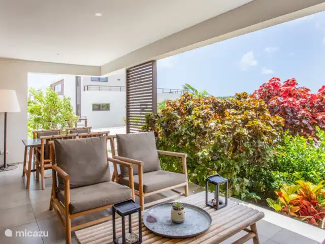 Jan Sofat LUX A24 huren in Curaçao, Banda Ariba (oost), Jan Sofat - appartement Uitzicht