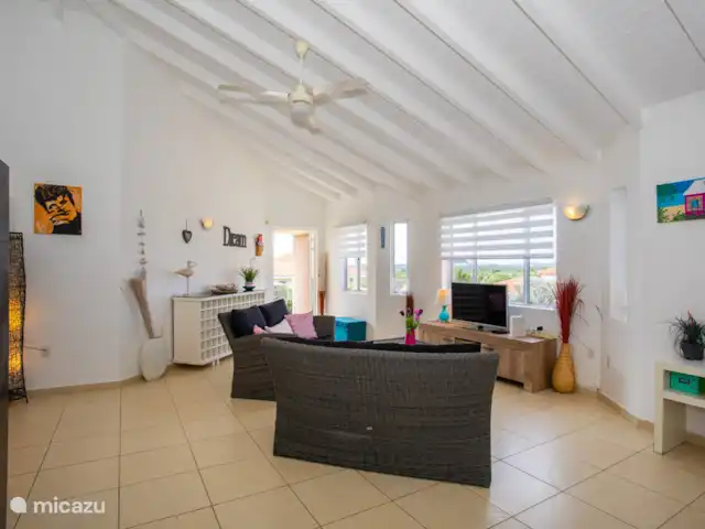 Location de Vacances Curaçao, Banda Ariba (est), Jan Thiel, maison de vacances - Kas Granjero Le salon