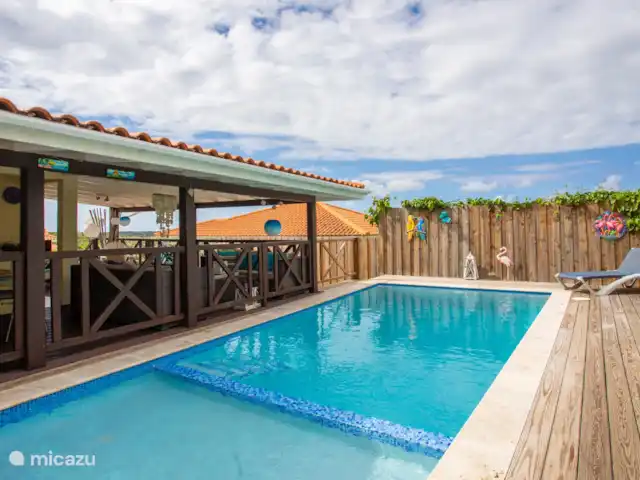 Location de Vacances Curaçao, Banda Ariba (est), Jan Thiel, maison de vacances - Kas Granjero Piscine
