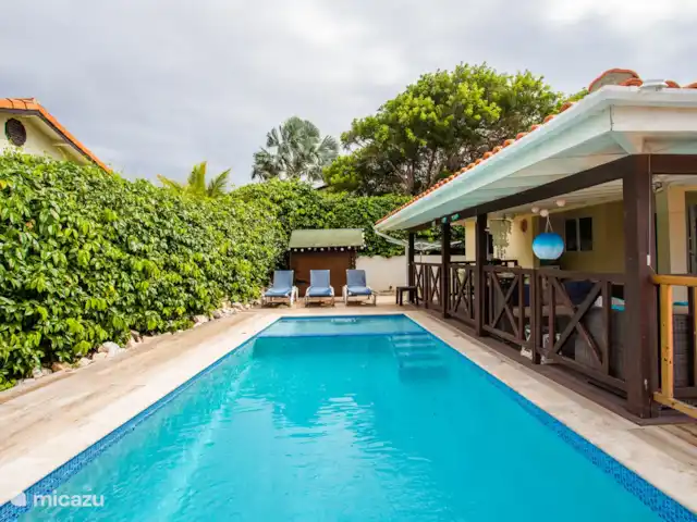 Location de Vacances Curaçao, Banda Ariba (est), Jan Thiel, maison de vacances - Kas Granjero Piscine