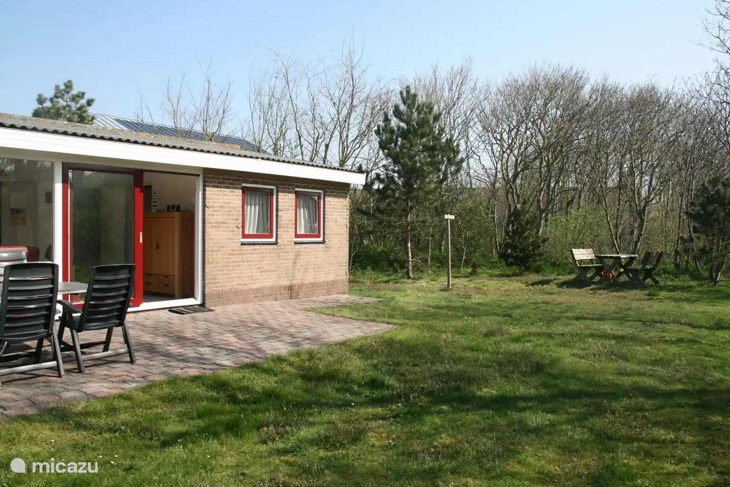 Bungalow Prévinaireweg 48 jardin